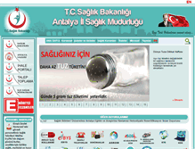 Tablet Screenshot of antalyasm.gov.tr